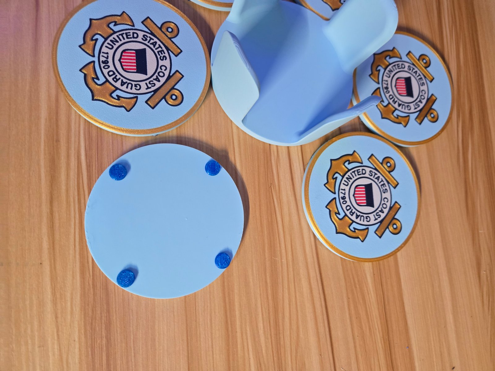 Coast Guard Coasters - Detail