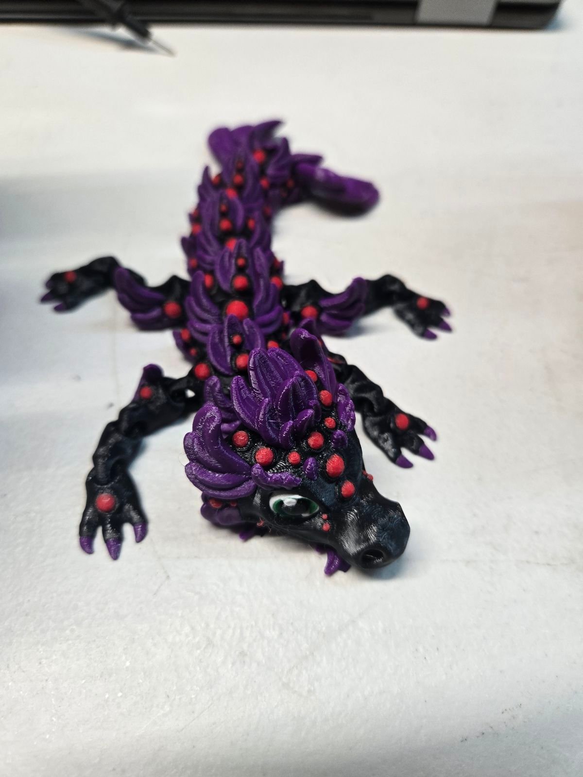 Dragon - Purple Black Red