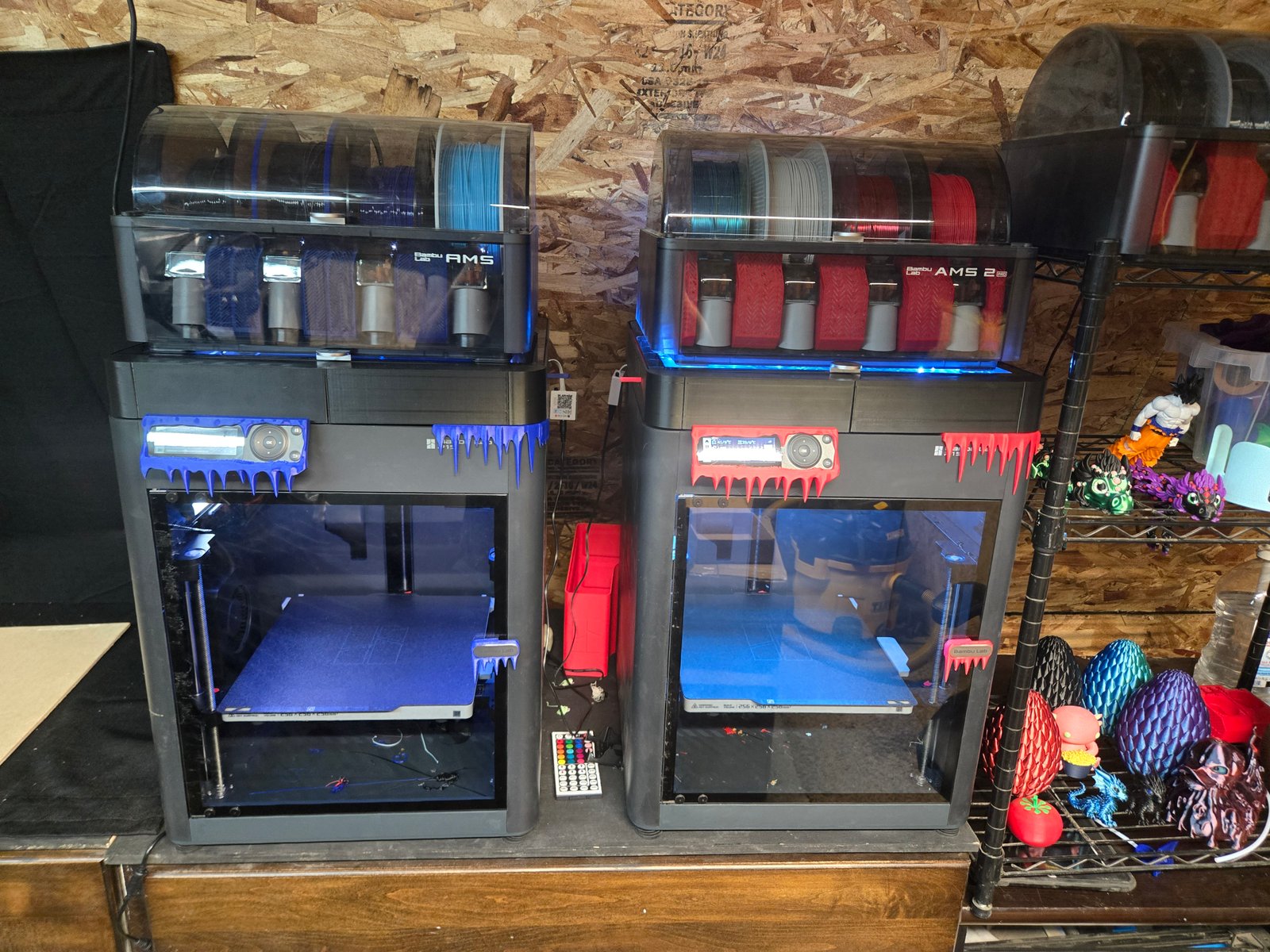 3D printers in the workshop