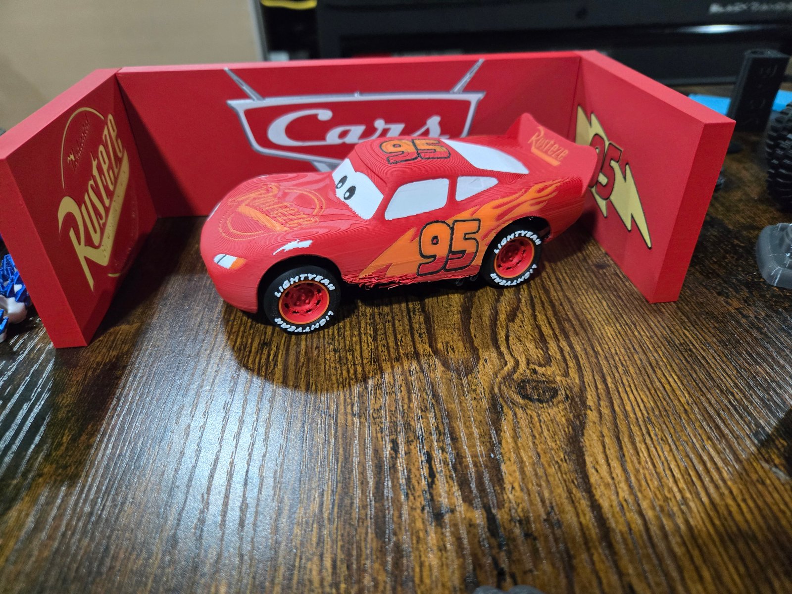 Lightning McQueen Display