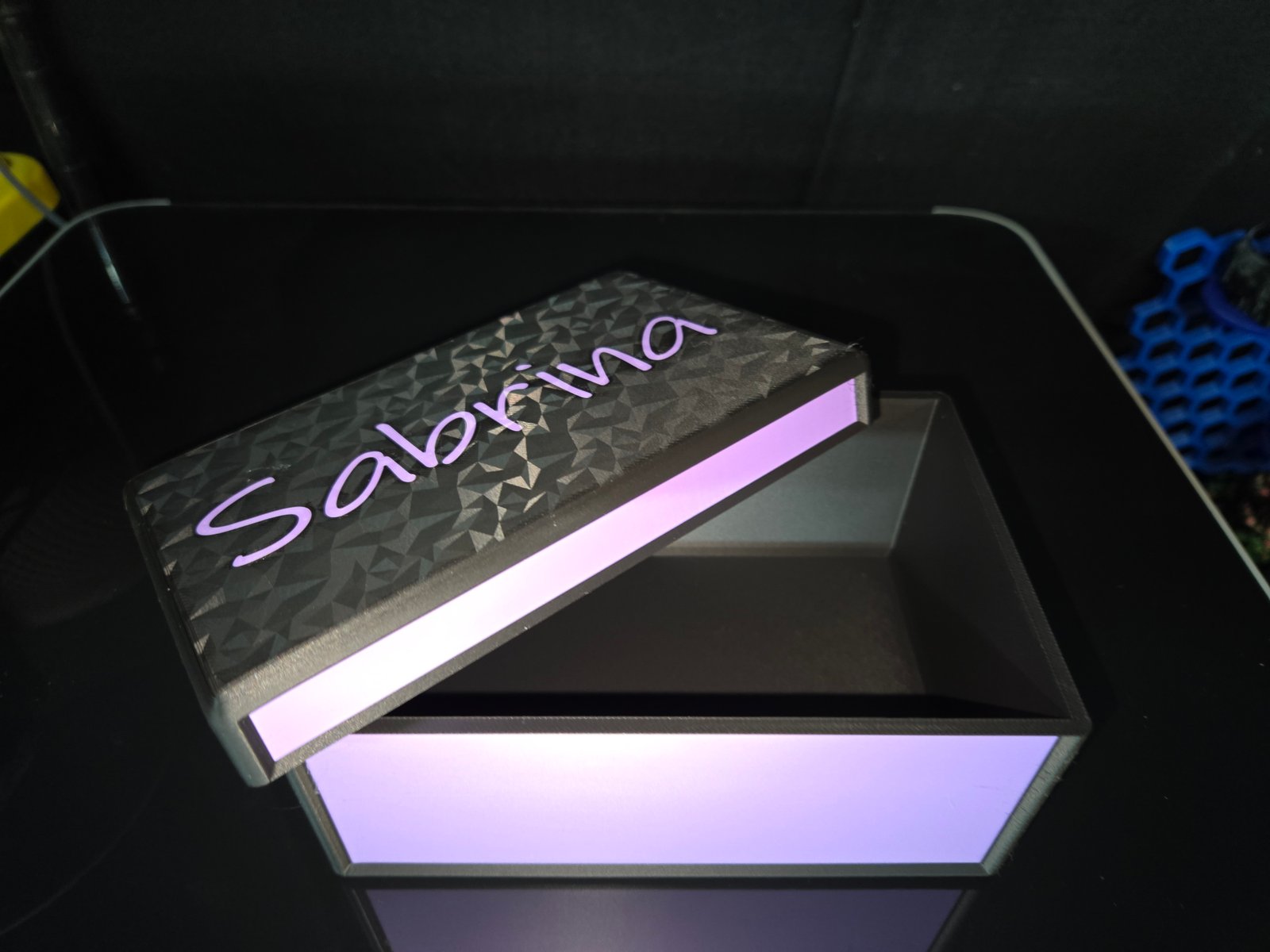 Personalized Name Box - Open