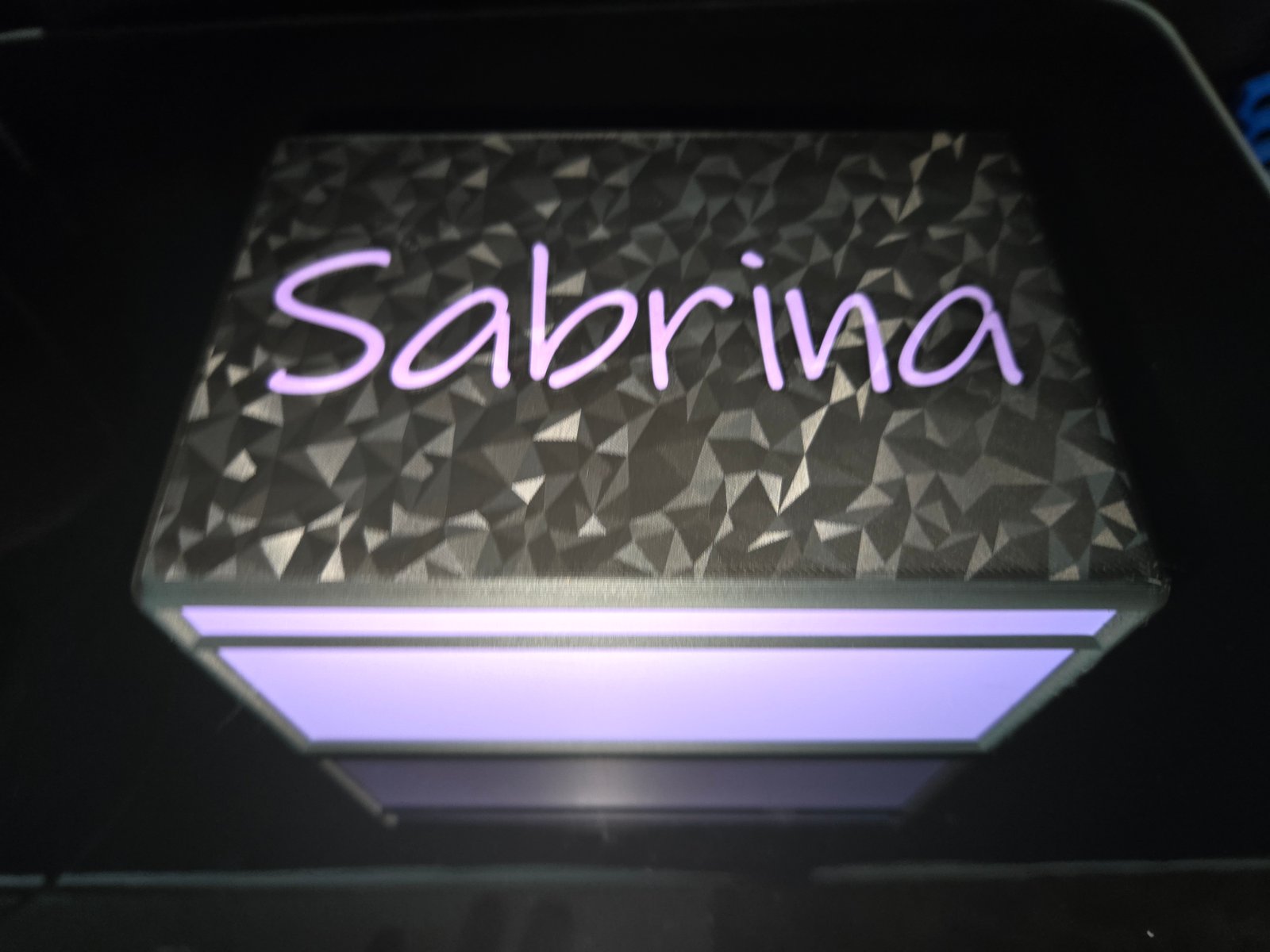 Personalized Name Box - Top