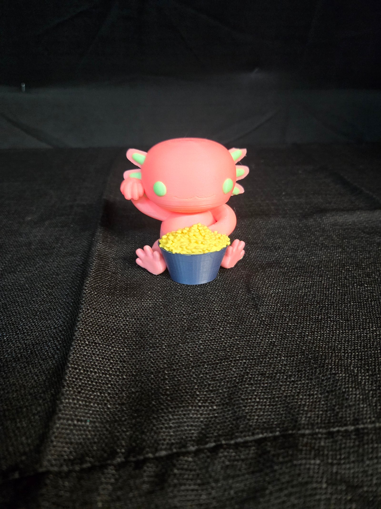 Pink Creature with Cookie