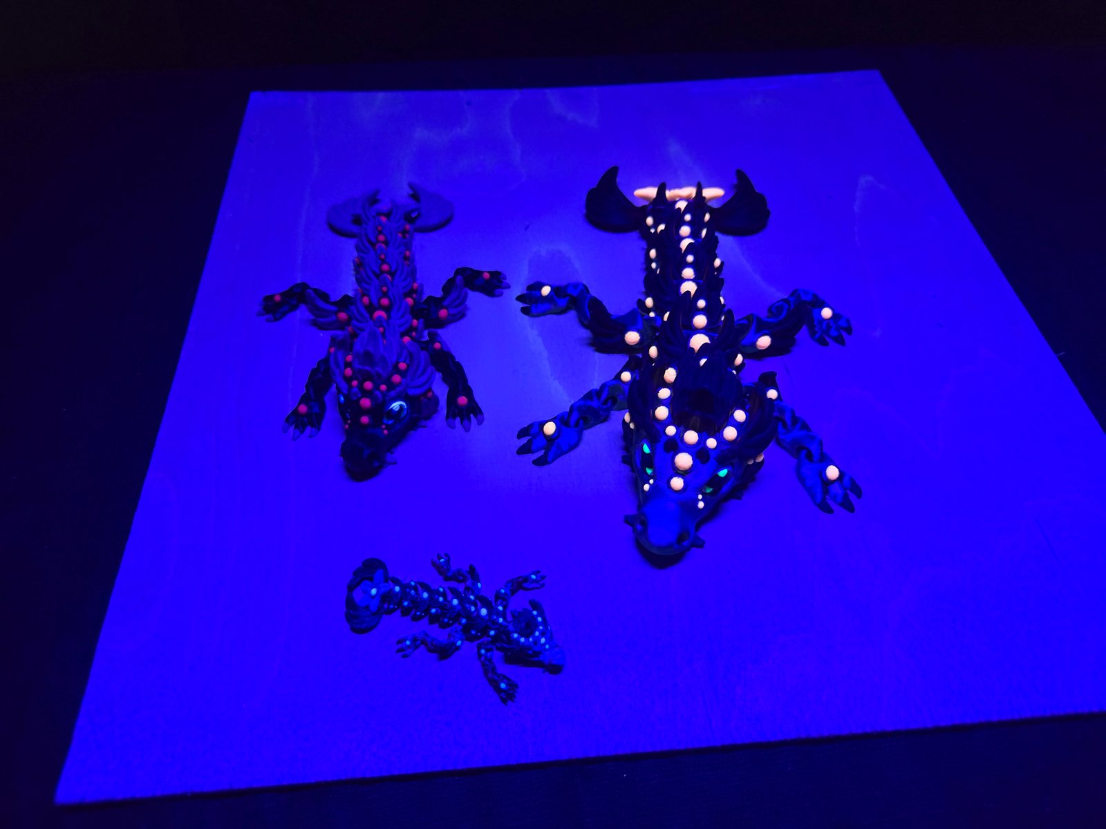 UV Blacklight Dragons